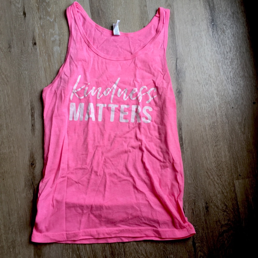 Little Mama Shirt Shop. Small pink tank. - Picture 1 of 3